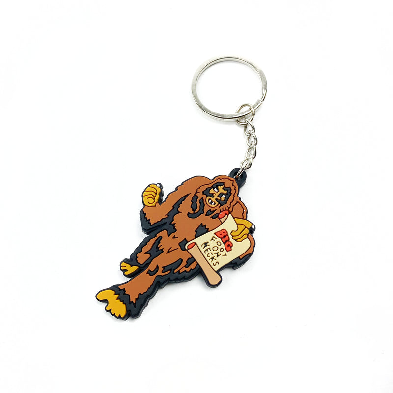 big foot keychain
